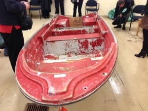 Phillip Boudreau's boat