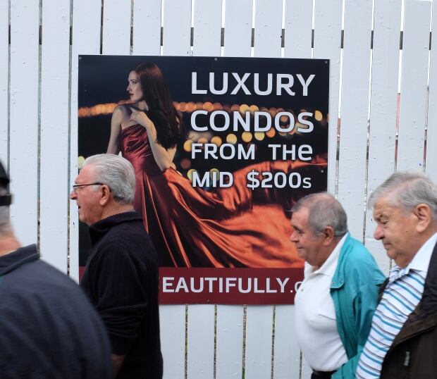 James Street North condo signage
