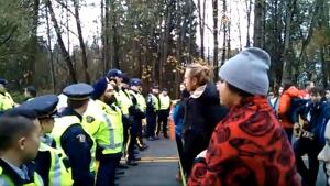 Kinder Morgan protesters