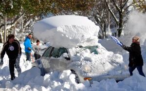 New York snow