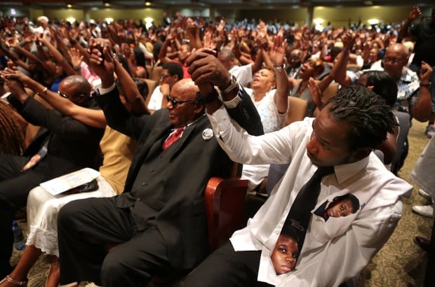 Police Shooting Missouri Funeral