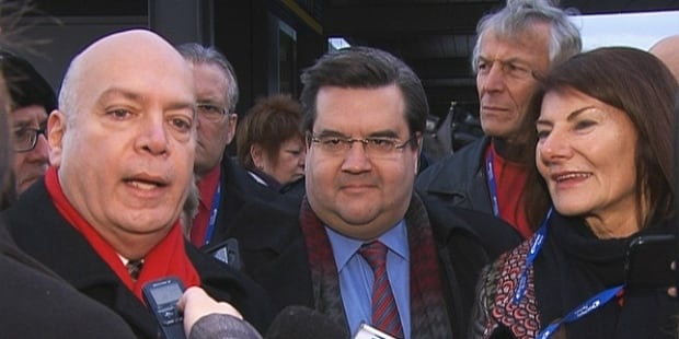 Robert Poeti and Denis Coderre