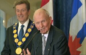 John Tory and Bill Davis