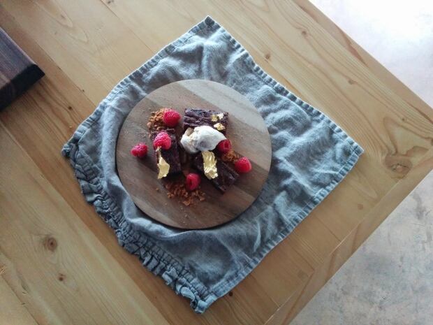 Gluten-free gingerbread brownies