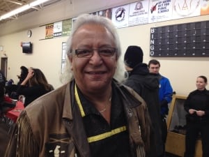 Leon Jourdain, chief of Lac La Croix First Nation