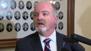Opposition Leader Bruce Fitch