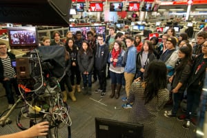 CBC Vancouver newsroom tour