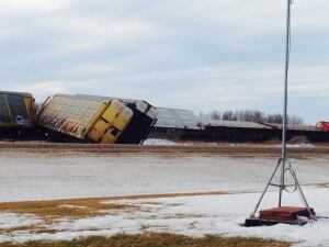Raymore train derailment