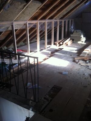 Janice Braden attic water damage