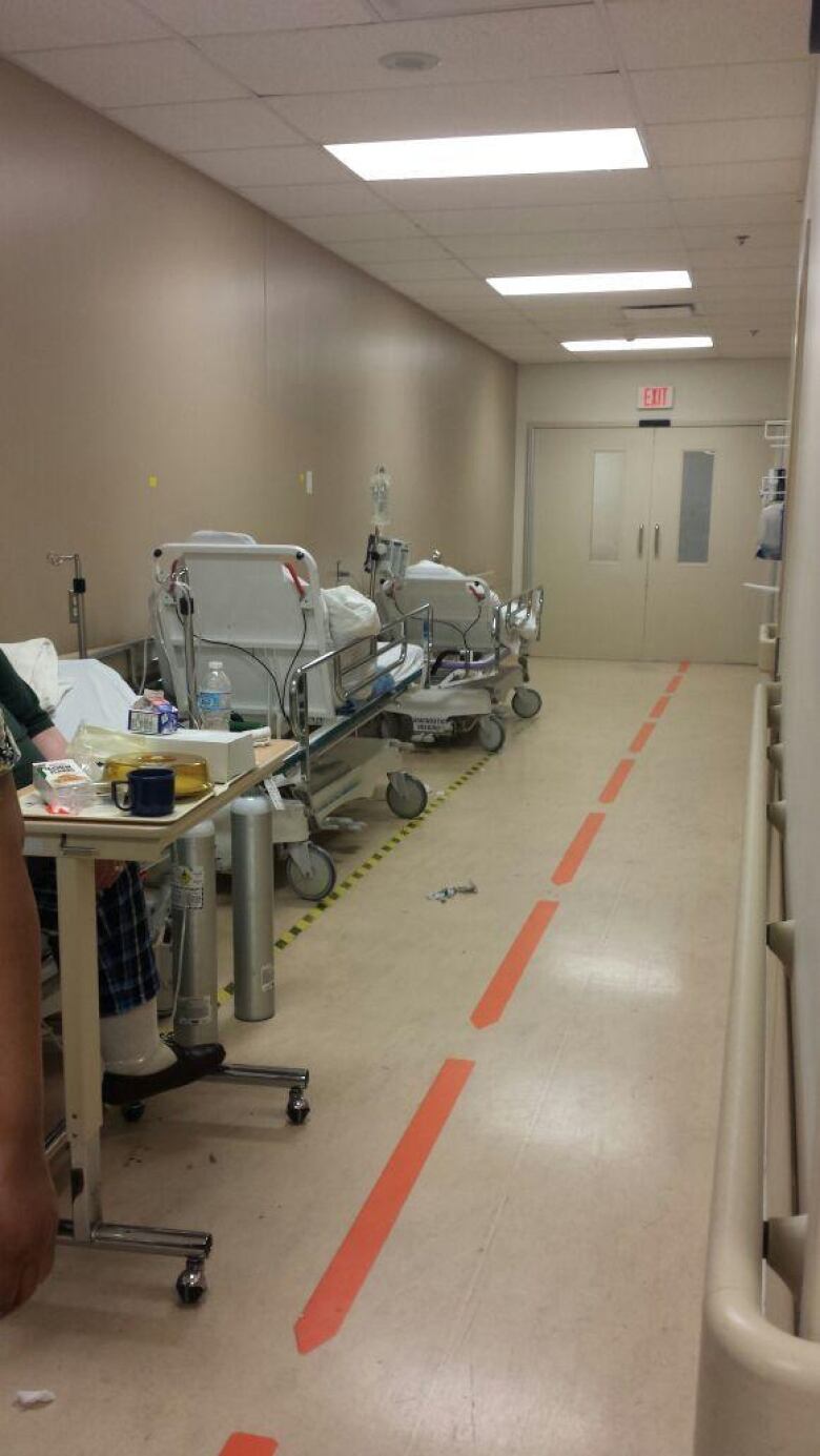 Patients line hallways as Brampton hospital experiences 'surge' CBC News