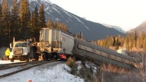 Banff CP derailment