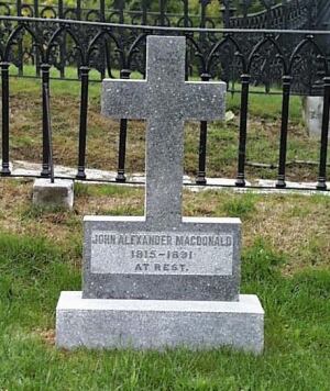 Macdonald's grave