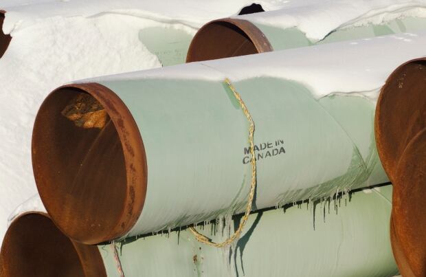 Keystone XL pipes