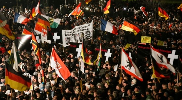 Germany anti-Islam anti-immigration protests
