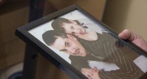 Mike Brown and son
