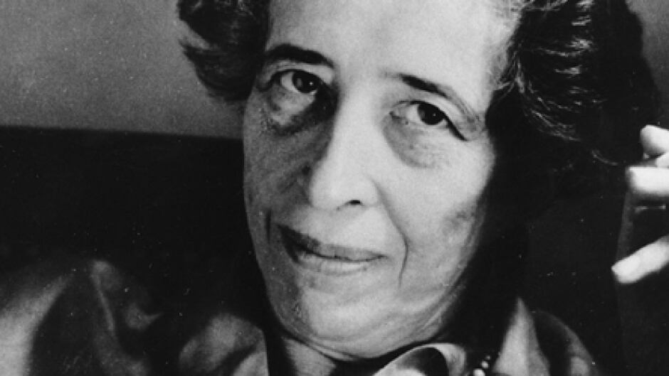 Hannah Arendt in 1969, (AP photo).