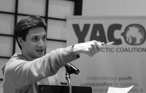 Kass Forman of the Youth Arctic Coalition