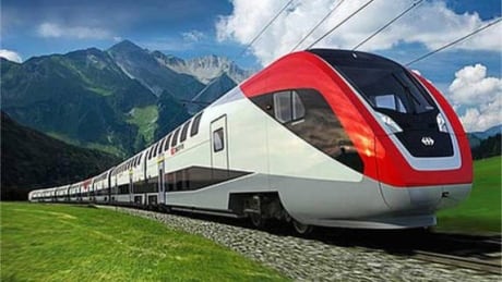 High speed trains are in operation around the world, including this train, made by Swiss company Stadler. HighSpeedRail-3
