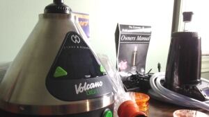 Medical marijuana vaping machine at Marijuana For Trauma Inc.