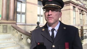 Deputy Fire Chief Roy Hollett