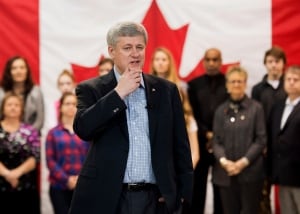 Stephen Harper in St. Catharines