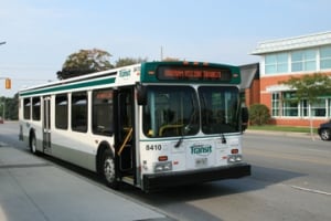 A Durham region bus