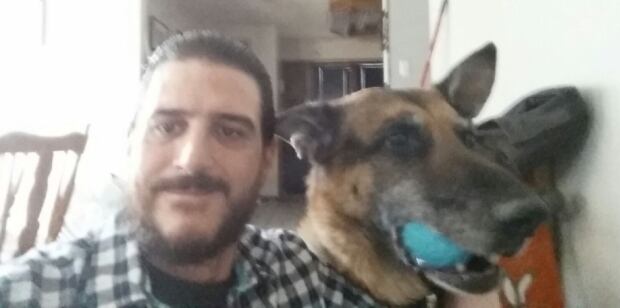 Richard Brower and Dozer