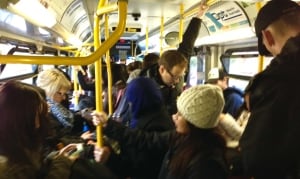 Vancouver bus riders