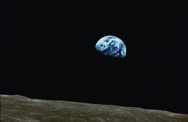 Apollo 8 Image of Earth