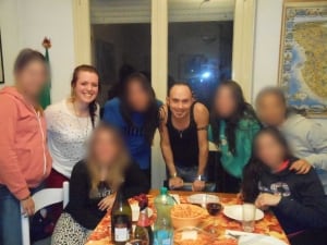Anna Ackerman with Dino Maglio and others