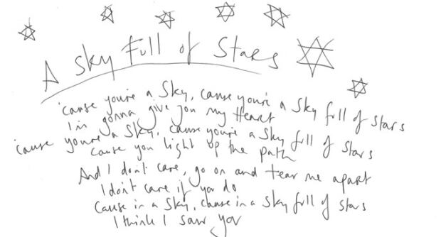 Chris Martin Lyrics
