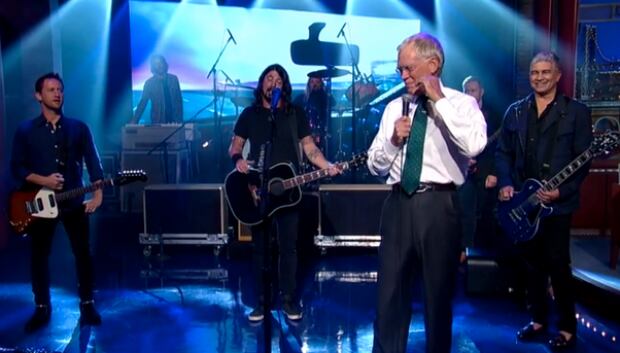 Foos on Letterman