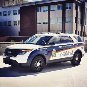 Saskatoon police vehicle