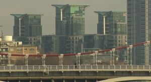 Condo buildings on the Thames River