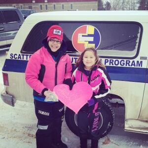 Cook-Searson says this girl dropped by and emptied her piggy bank to donate to the Outreach Program'