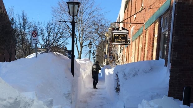 Prince Edward Island Charlottetown Downtown Winter Prince Edward Island Charlottetown Downtown Winter