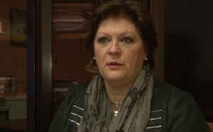 Jacqueline André-Cormier with St-Pierre-Miquelon social security fund