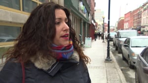 Stéphanie Bowring from St-Pierre-Miquelon in St. John's on economic impact