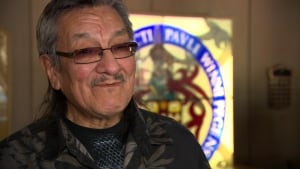 Residential school survivor John Peter Flett