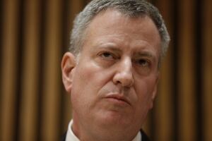 New York City Mayor Bill De Blasio