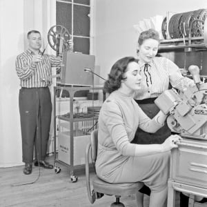 Cataloguing films in the CBC archives