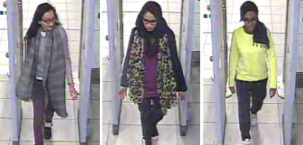 Britain Syria Missing Girls