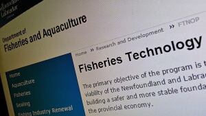 FTNOP home page N.L. government CBC