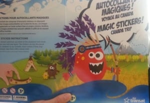 Air Transat children's activity package