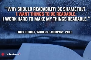Nick Hornby quote
