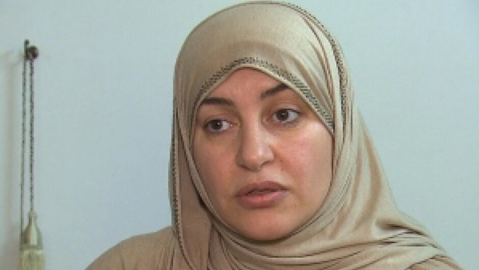 Rania El-Alloul, the Montreal woman whose court case was deferred because she refused a judge's request to remove her headscarf.