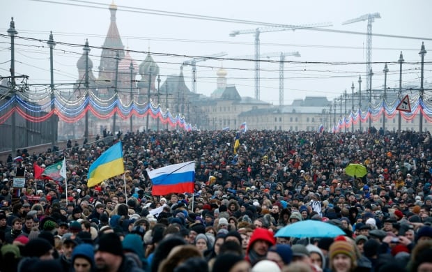 Boris Nemtsov march Moscow