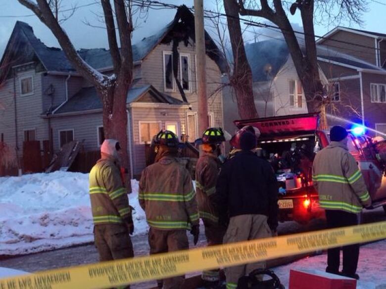500 K damage at 2home fire on Assumption Street CBC News