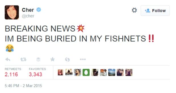 Cher Tweet 6