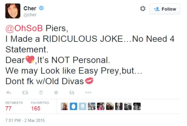 Cher tweet 7